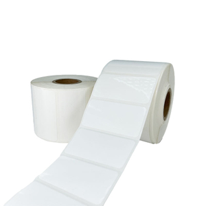 Premium White Glossy PET Label with Mirror-Like Surface