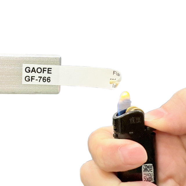 Non-Woven Fabric Data Center and Server Labels Flame Retardant Identification