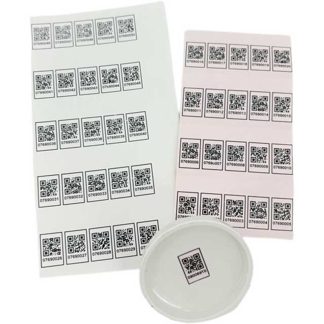 Premium Ceramic Identification Labels – 1200℃ Heat Proof