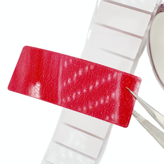 Hydrochromic Anti Fake Security Label Water-Activated Red Tamper Evident Sticker