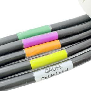 Cable Wrap Labels Wire And Cable Identification Labels Superior Protection for Harsh & Outdoor Use