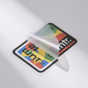 Removable Synthetic Paper Label with Glossy Film