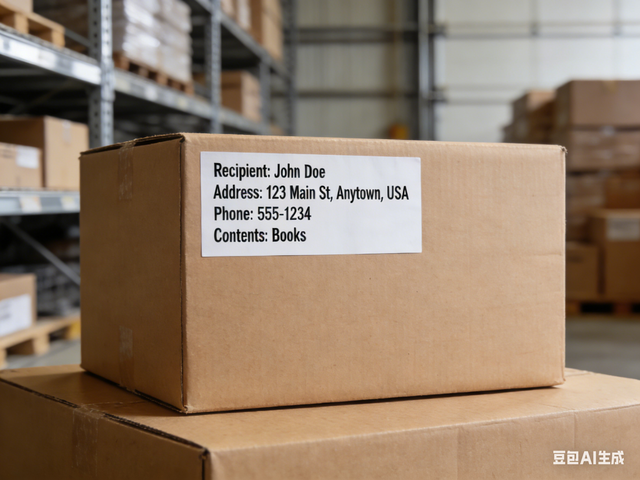 Coated Paper Shipping And Carton Labels Cost-Effective with High Print Permanence & Easy-Tear Privacy Protection