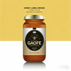 Synthetic Paper Waterproof Oil-Resistant Honey Jar Label