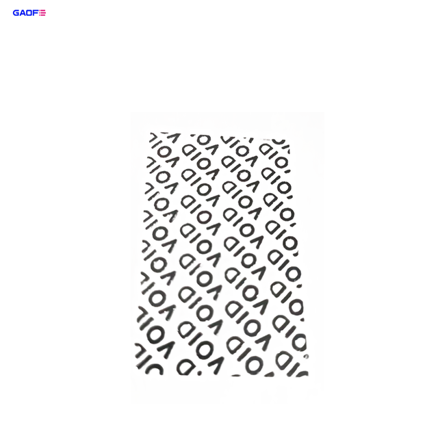  Matte Silver Full Transfer Void Label