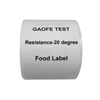 Frozen Food Package Label