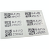 High-Temperature Wetslide Ceramic Barcode Decals Labels for Greenware