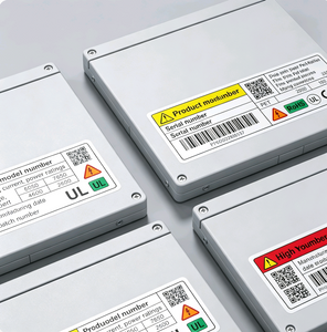 ПЕТ ярлики електричного обладнання для кольорового кодування безпеки та ідентифікації продукту