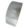 Matte Silver Polyester Asset ID Label Durable & Weather-Resistant 