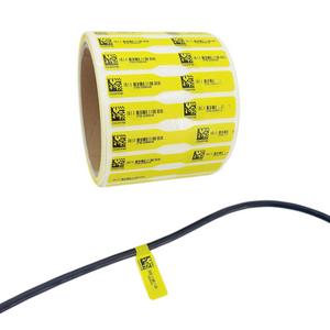 Cable Foldable Labels Wire and Cable Identification Labels Fast Installation & Optimal Readability