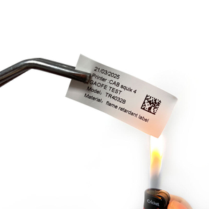 Flame Retardant Label