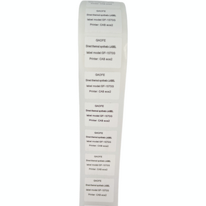 Synthetic Direct Thermal Labels