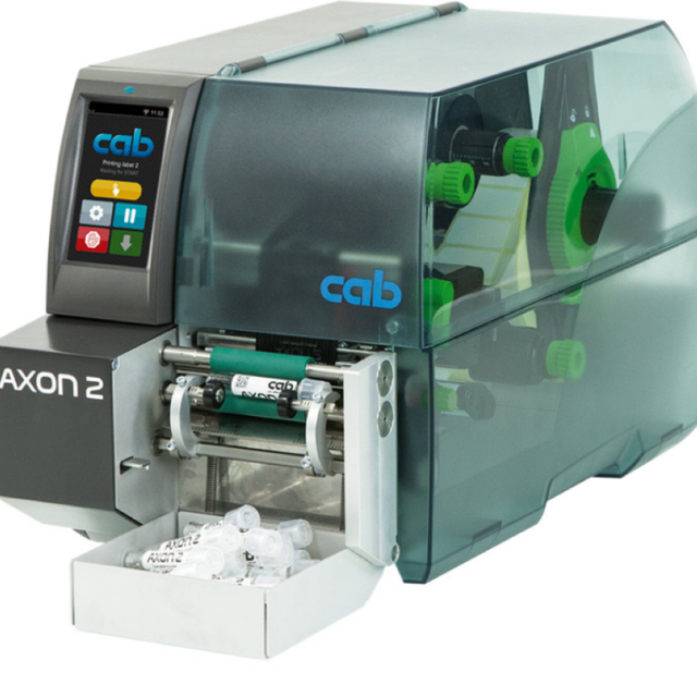 CAB AXON 2 Tube Labeling Module – Instant Barcode Labeling for Test Tubes & Vials