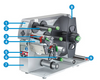 CAB XC Q4 & XC Q6.3 Industrial Label Printers – Dual-Color, 300 Dpi, High-Speed Thermal Transfer