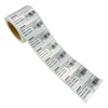Silver PET Serial Number Identification Labels Aesthetic & Corrosion Resistant
