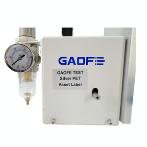 GAOFE Pelekat Kuat Label PET Perak Berkilat GF-7872G Aset Kod Bar & Label Perindustrian