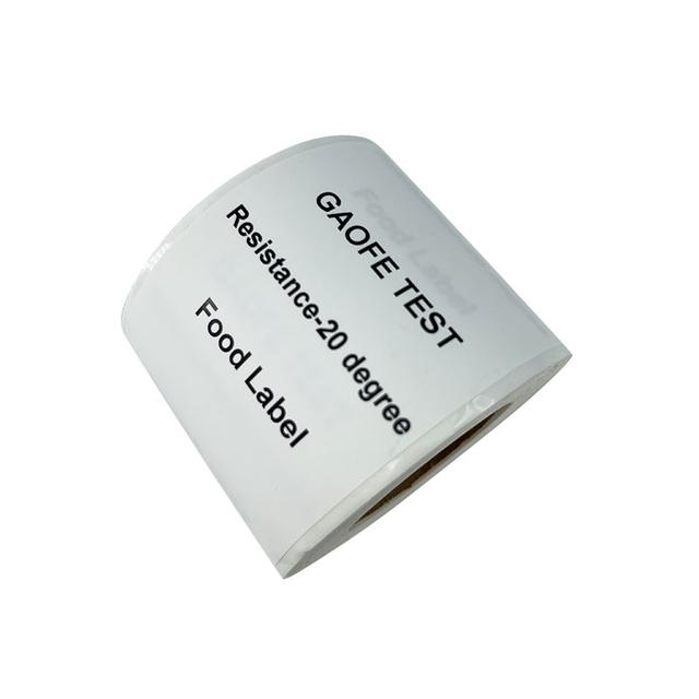 Frozen Food Package Label