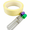 B-376G -80°C Cryogenic Tube Labels Ultra-Low Temperature Resistant Transparent Labels for Biobanking