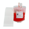Blood bag labels