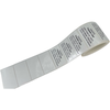 High-Tack Permanent Adhesive Silver Polyester Labels​