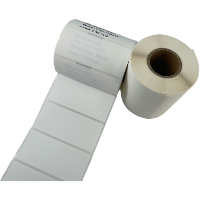 Removable Synthetic Label, Self-Adhesive, No Residue, Waterproof & Tear-Resistant