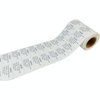 White Destructible Labels Safety and Warning Labels for Tamper Evident Anti-Counterfeiting Seals