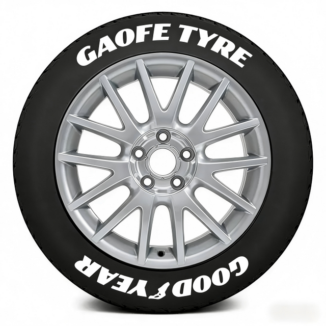 Вулканізовані шини та гума. Ідентифікаційні етикетки. Клейкі етикетки для шин