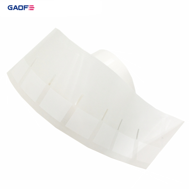 PVC Half White Wrap Cable Label for Clear Identification and Durable Cable Management
