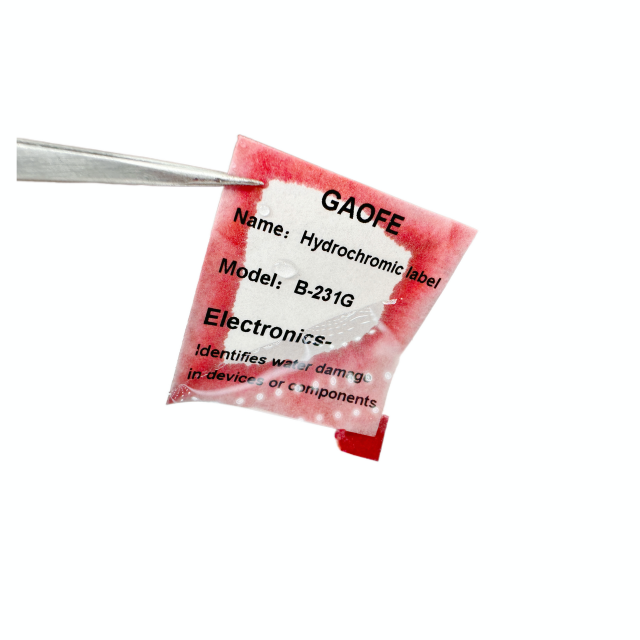 water indicator label
