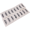 High-Temperature Red Ceramic Labels Heat-Resistant 500-600°C