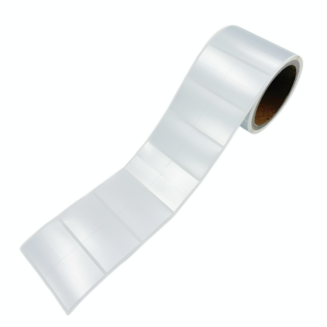 Matte Silver Polyester Barcode & QR Code Label - Permanent Adhesive & Abrasion-Resistant