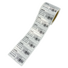 Silver PET Serial Number Identification Labels Aesthetic & Corrosion Resistant