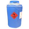 Printed Strong Adhesive PET Hazardous Material And GHS Labels Corrosive/Flammable Warning Stickers
