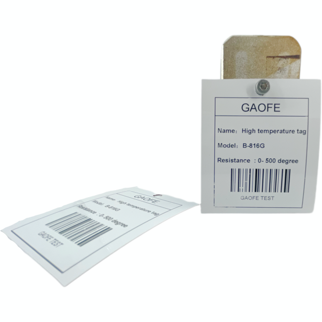 B-816G High Temp PI Hang Tag 450℃ Heat Resistant for Engine Industrial Molds