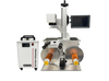 UV Water-Cooled Laser Marking Machine with Label Rewinder | 3W / 5W Precision Laser for Automated Production Lines
