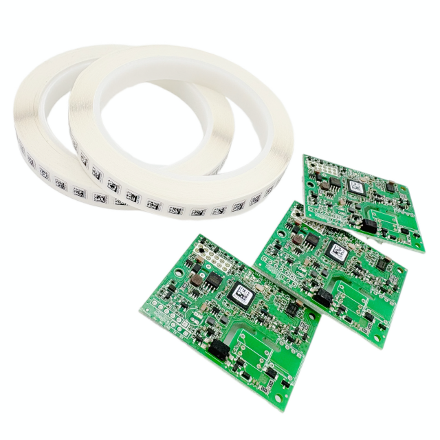 Semi Matt Surface White Polymide Label 