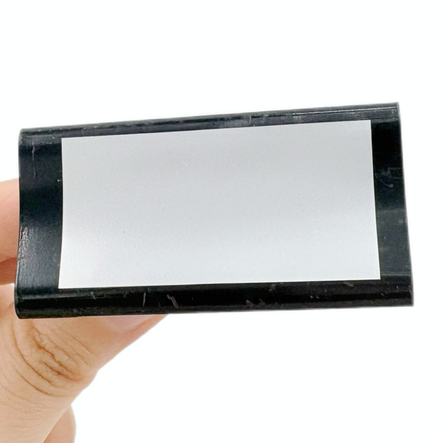 Matte Silver Polyester Asset ID Label Durable & Weather-Resistant 