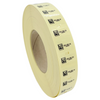 Transparent Polyester Barcode And QR Code Labels Premium Clarity