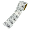 Silver PET Serial Number Identification Labels Aesthetic & Corrosion Resistant