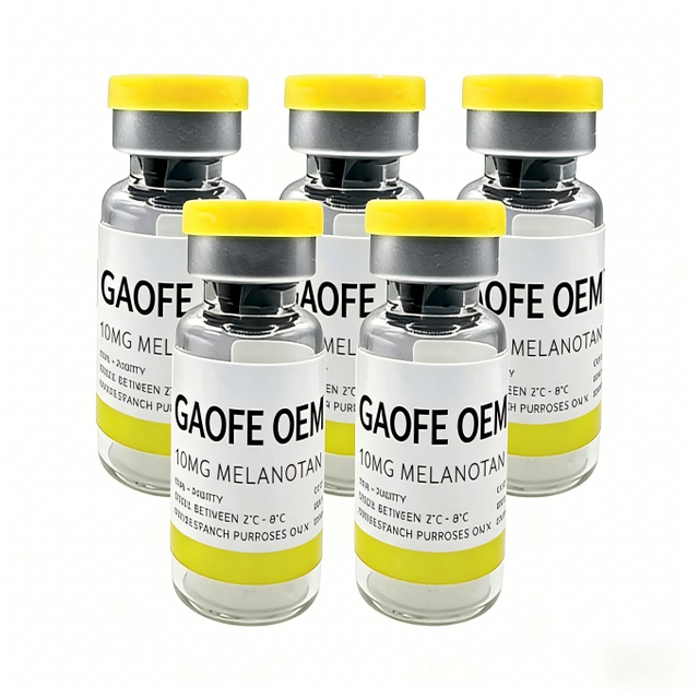 Етикетки пляшок з пептидами, надруковані на замовлення | Водонепроникний і кріогенний для лабораторного використання