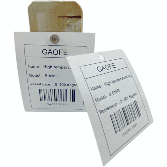 1000&deg;C – 1200&deg;C High Temperature Stainless Steel Metal Tags