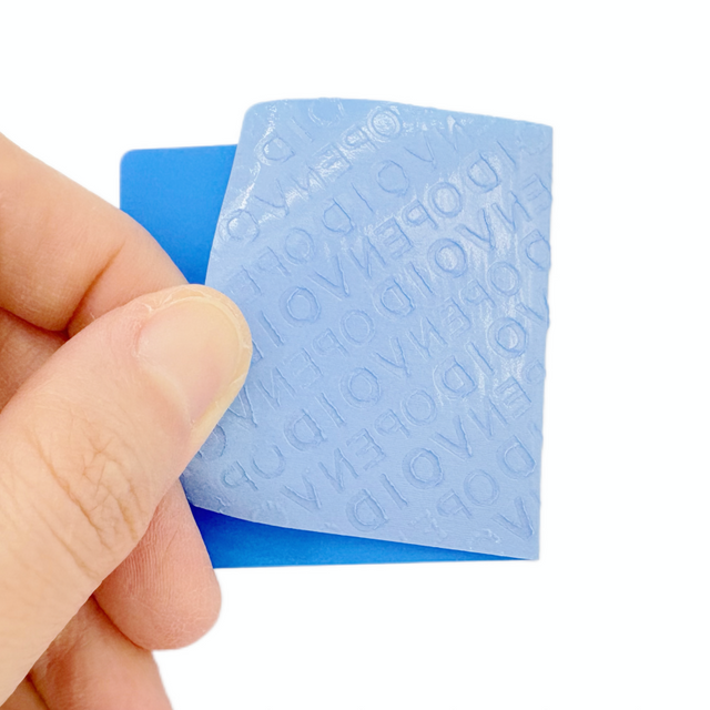 B-233G Non VOID Tamper-Evident Asset ID Labels Permanent Destructive Security 