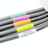 Cable Wrap Labels Network And Cable Labels Waterproof & Self-Laminating