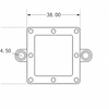 Жогорку температурага туруктуу UHF RFID теги – Дат баспас болот, 350&deg;C, IP68